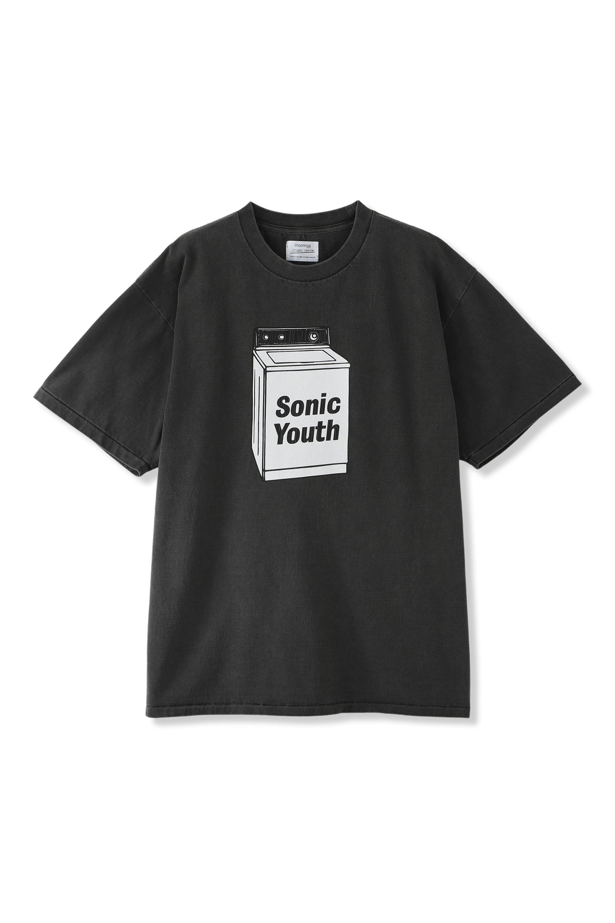 SONIC YOUTH WASHING MACHINE TEE BLACK – Insonnia Projects