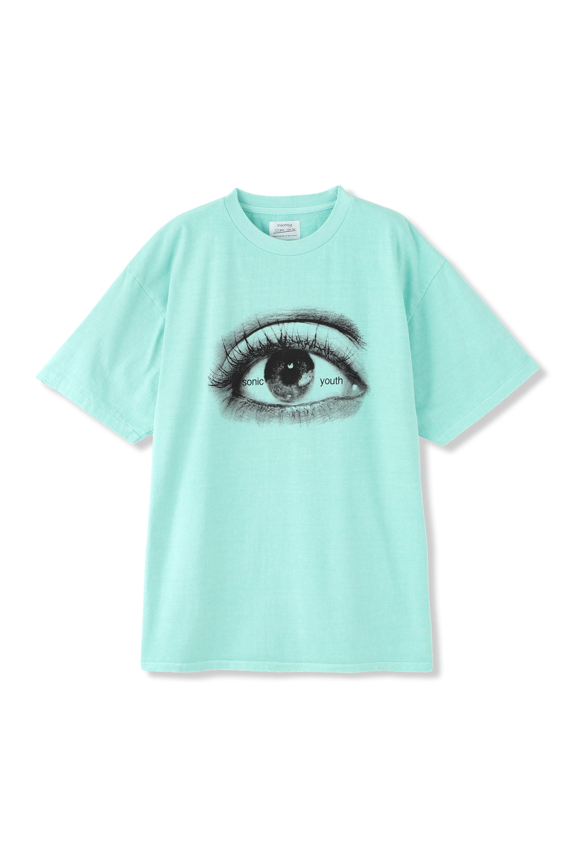 SONIC YOUTH EYE TEE TURQUOISE – Insonnia Projects